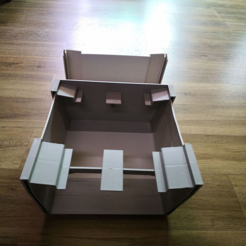 hordozható, nem mérgező extrudált PVC műanyag vályú talaj nélküli magvető ültetvény termesztéséhez