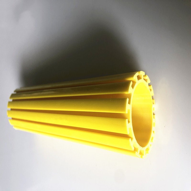 egyedi gyártású extrudált PVC profilú cső műanyag csőprofil nyalóka támasztó csúszó réshez