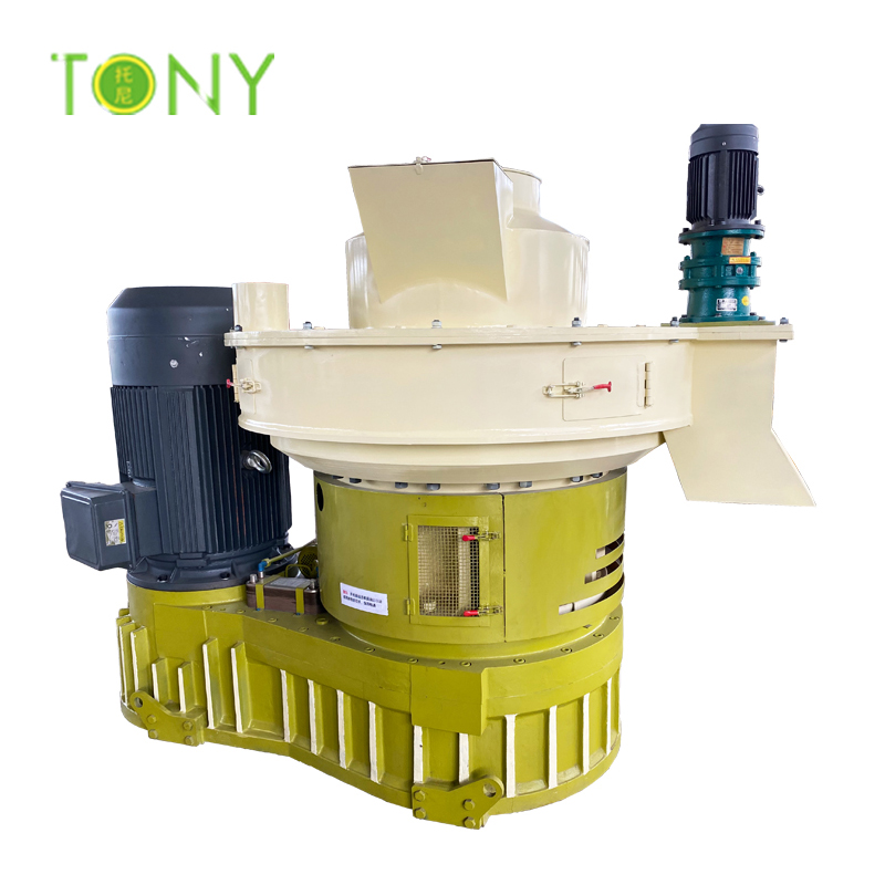 TONY Gyártó EFB Olajpálma pelletkészítő gép / Gyári ár Biomassza fa pelletkészítő gép