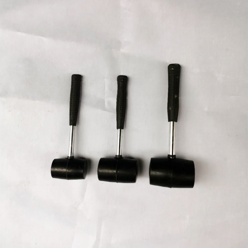 Tisztító rúd, vasnyeles rögzítő kalapács, vasnyelű gumikalapács