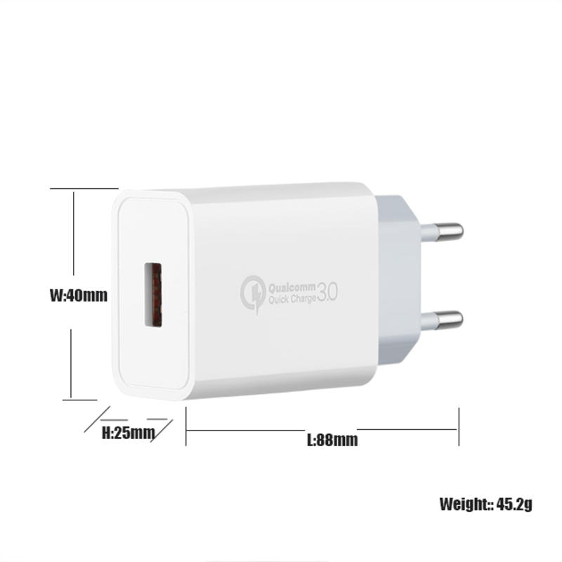 OEM Super Fast Wall Qc 3.0 18w Pd Charger Usb multitöltő univerzális multi utazási töltő
