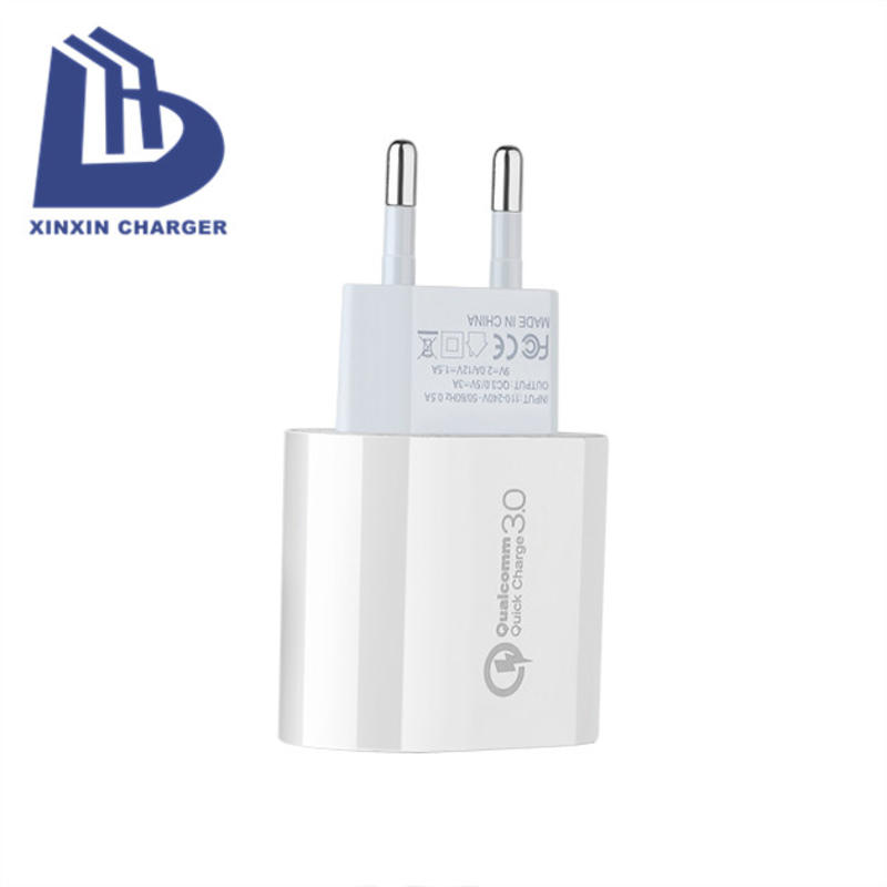 Az OEM Super Fast Fast Wall Adaptor típusú Qc 3.0 18w Pd Charger Usb típusú C adapter hordozható töltő