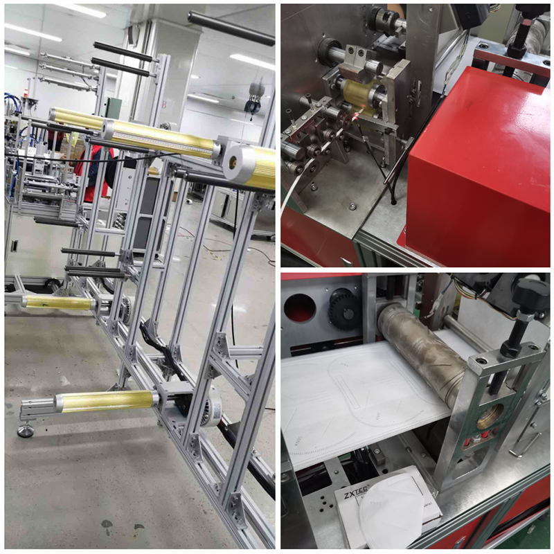 N95 Automatikus maszkgép