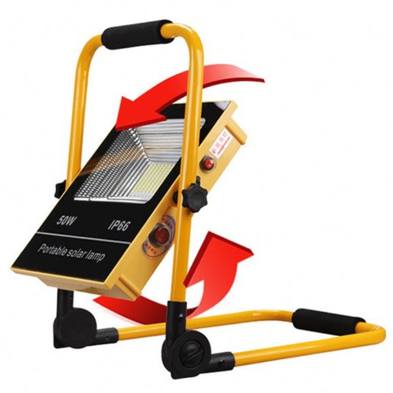 30w 50w 100w újratölthető napelemes LED-áram