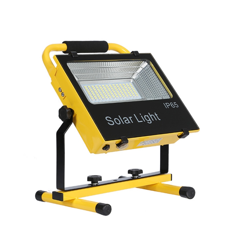 ÚJ Aluminium vízálló ip65 hordozható SMD 50w 100w mind egy napenergiával vezérelt árvízfényben