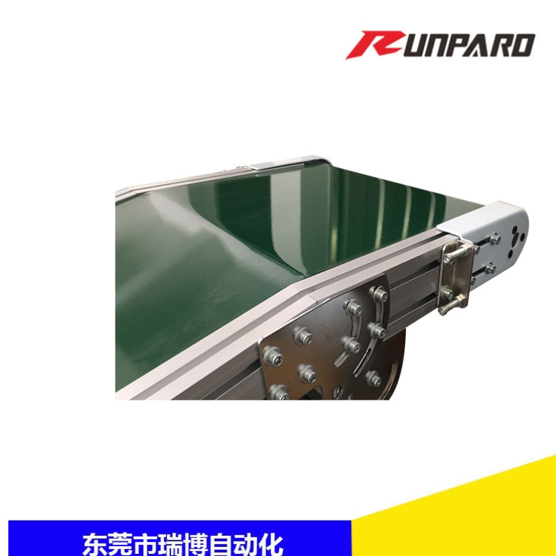 Assembly Line ipari transzfer zöld pvc szalag szállítószalag műhelyhez