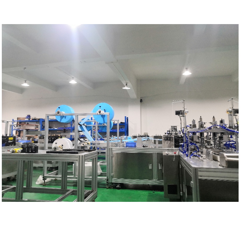 Eldobható automatikus maszk gép