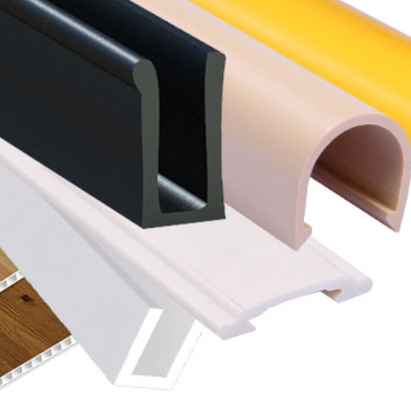 Egyedi szokatlan extrudált műanyag profilok az irodaházak belsőépítészeti anyagainak sokféle változatához