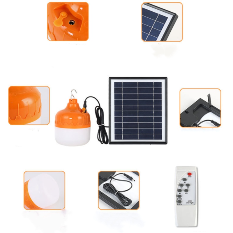 30W 50W Külső ajtó Portable Solar Energy Led bura