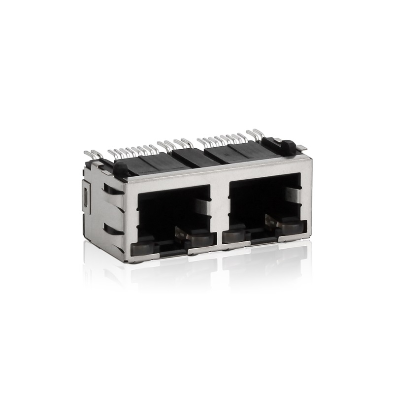 RJ45,1X2, LED, pajzs tok