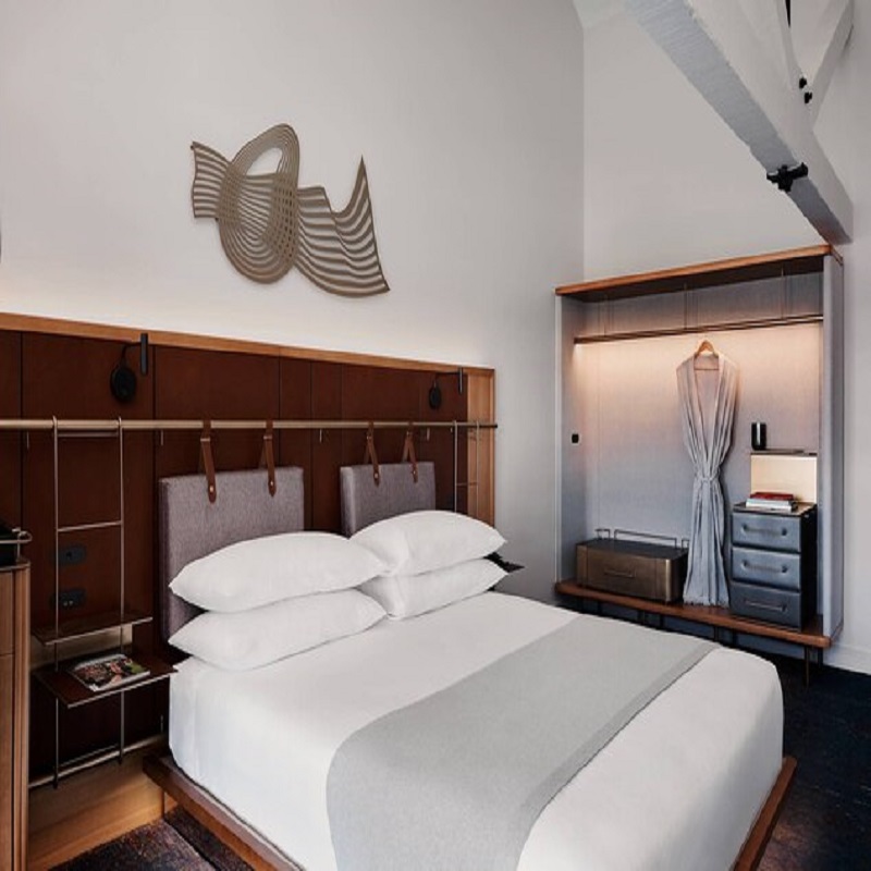 CFP1805 King Vendégszoba Hotel Fit-Out bútor Szekrény szekrény Poggyásztartó
