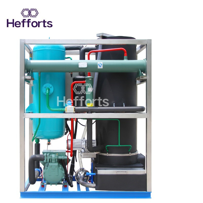 Közvetlen hűtési jégcső gép vegyi hűtésre és halászokra