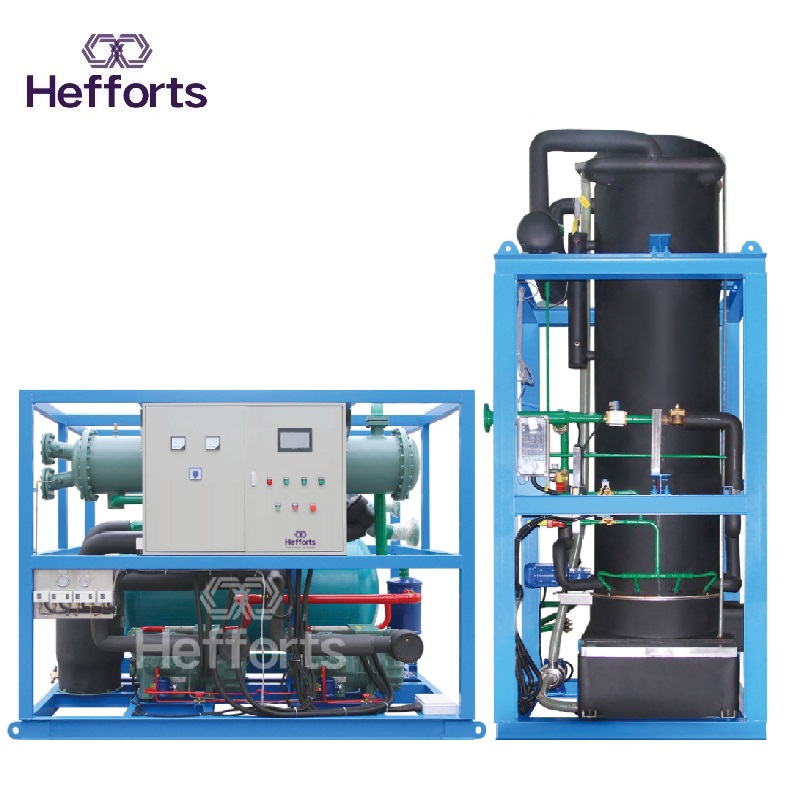 ipari kémcső-jéggép, 200kgs-szel a napi teljesítmény 50+ országokban