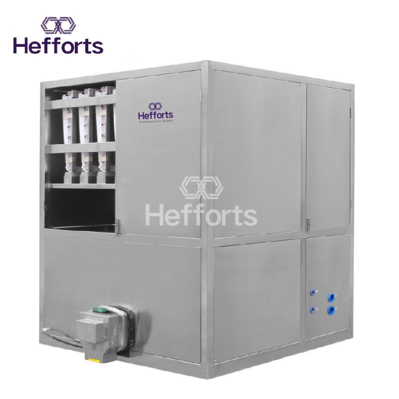 teljes rozsdamentes acél 2020 vadonatúj nagy teljesítményű jégkocka gép Európa számára