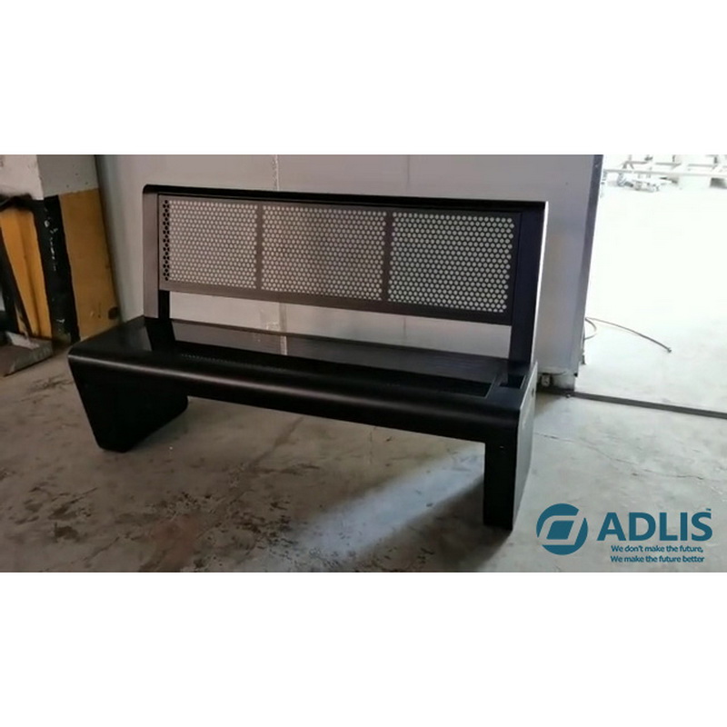 High Quality Unique Design Urban Street Solar Bench Smart Furniture Outdoor