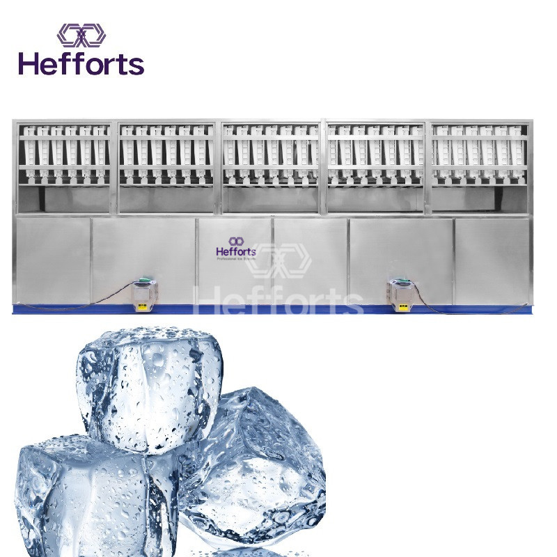 Könnyű tisztítani és mosni a rozsdamentes acélt, automata nagy teljesítményű jégkocka, CE-minősítéssel