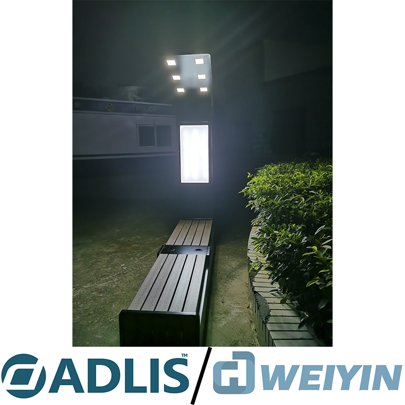 Nagy méretű, kiváló minőségű többfunkciós reklámkijelző napelemes intelligens pad eladó