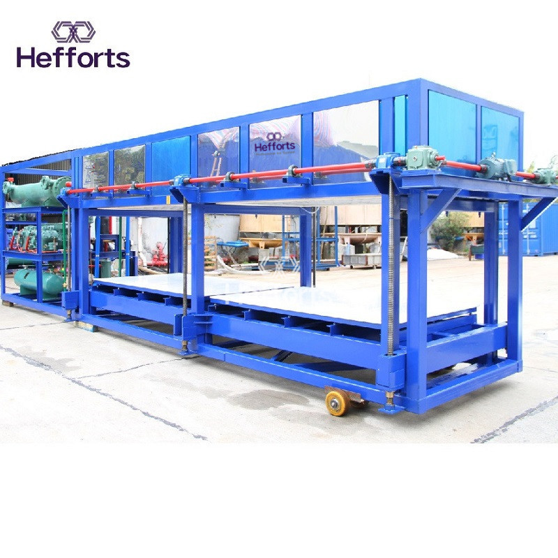 rendszeres tisztítás nagy teherbírású, tartós, 20 tonnás tömbös jégkészítő gép CE szabvány szerint