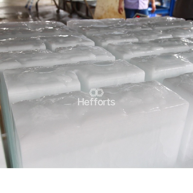 rendszeres tisztítás nagy teherbírású, tartós, 20 tonnás tömbös jégkészítő gép CE szabvány szerint
