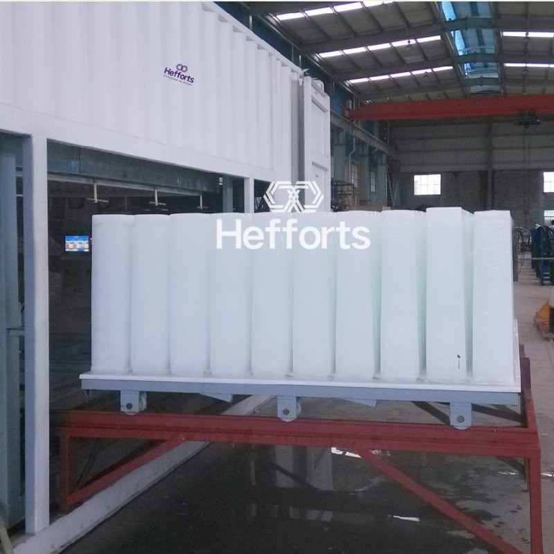 Afrika magas népszerűsége 20tonnás jó minőségű kontianer blokkos jéggép