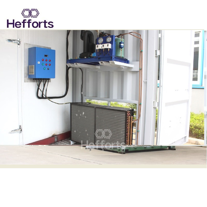 Európai szabvány magas hírű egyablakos szolgáltatás húsfagyasztó 20láb konténeres hűtő