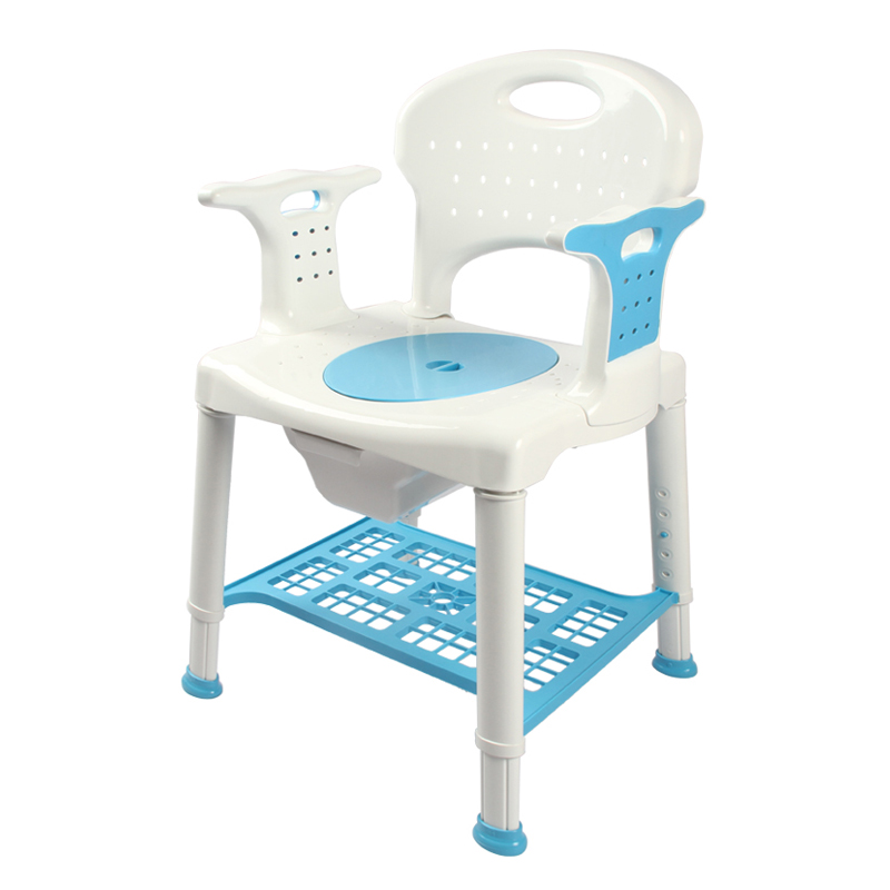 Műanyag zuhanyzó és komód szék