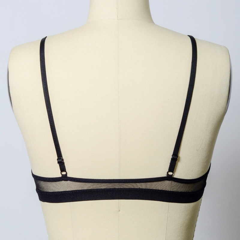 GA-5419 Grace Girl Rose hímzés Patch Strap Bralette Nagykereskedelem