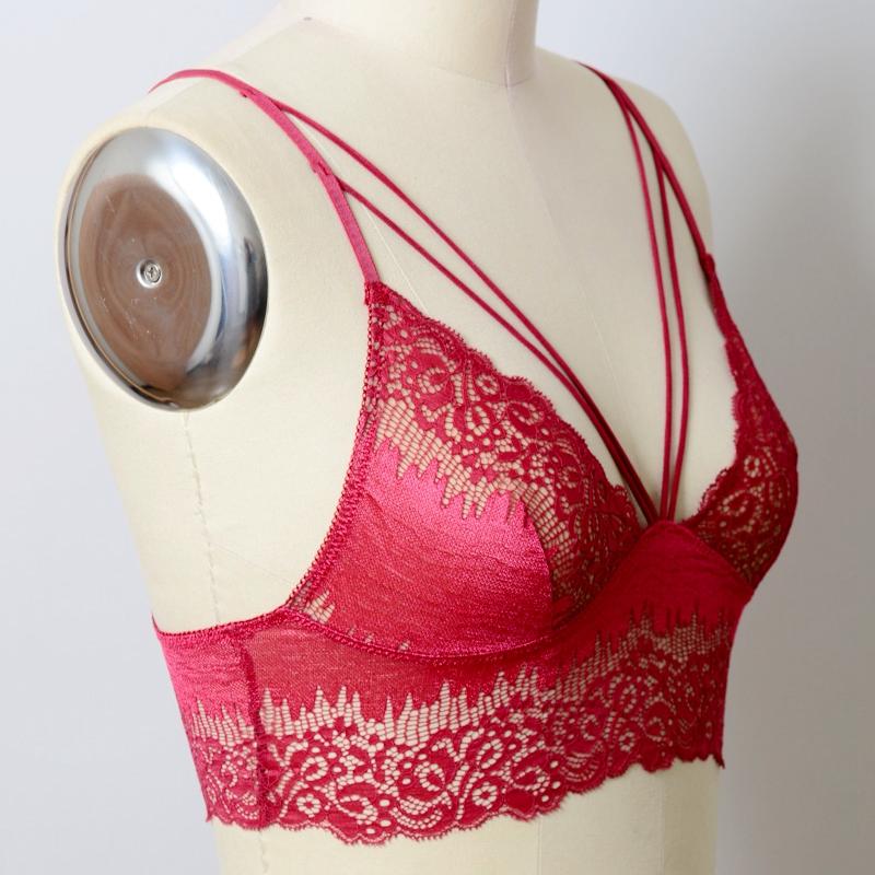 GA-5472 Grace Girl kivágott Strappy csipke Bralettenagykereskedelme