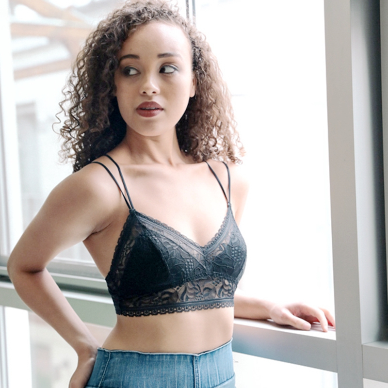 GA-5506 Grace Girl Strappy Back Geometrikus csipke BRALETTE