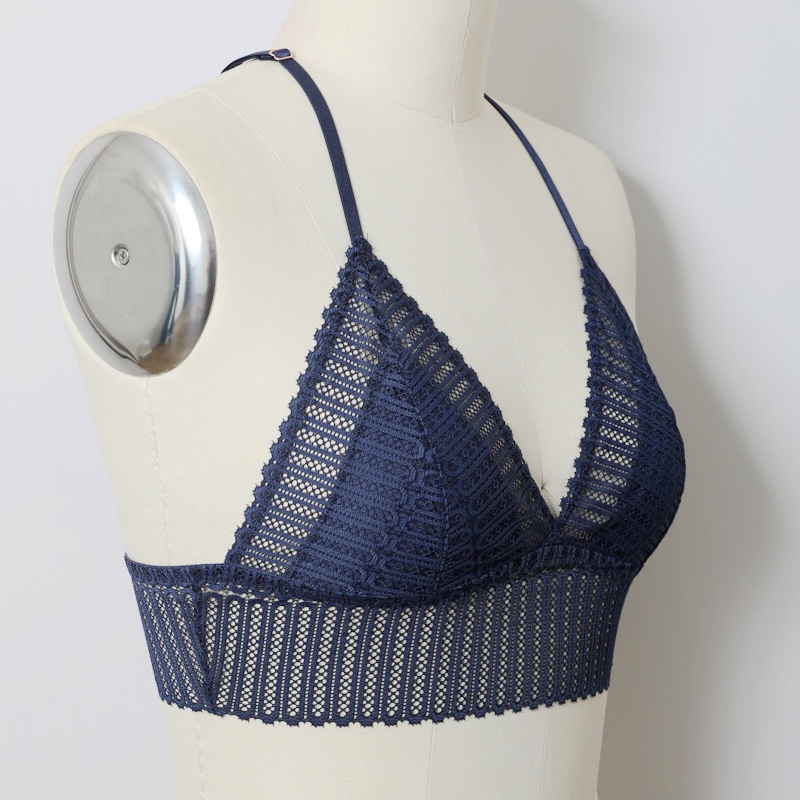 GA-5549 Grace Girl bordázott csipke Boho Racerback Bralette