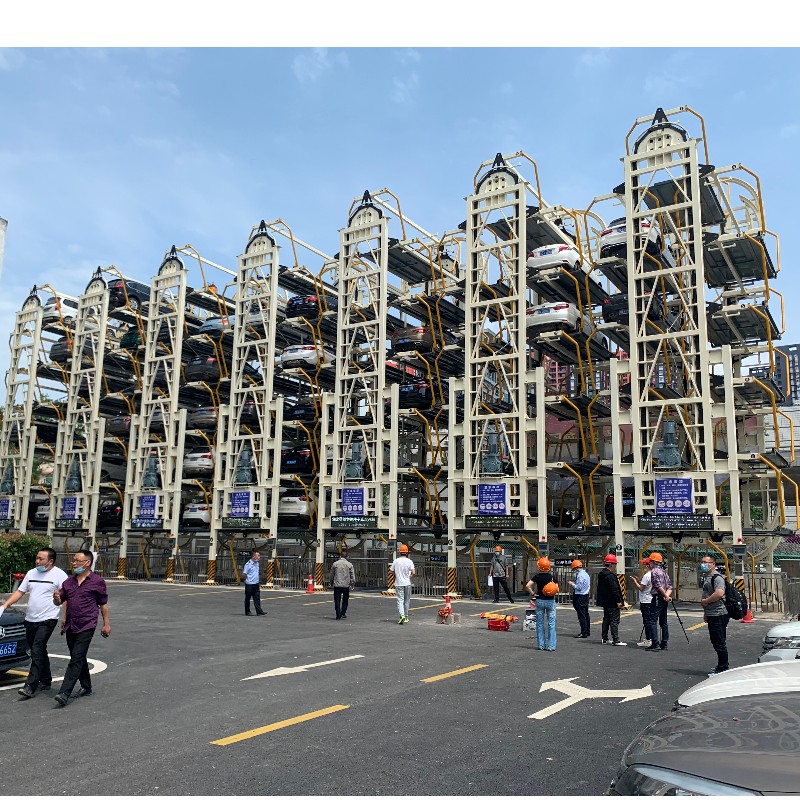 2021 Új szilárd intelligens parkolórendszer 8-20 SUV függőleges rotációs parkoláshoz