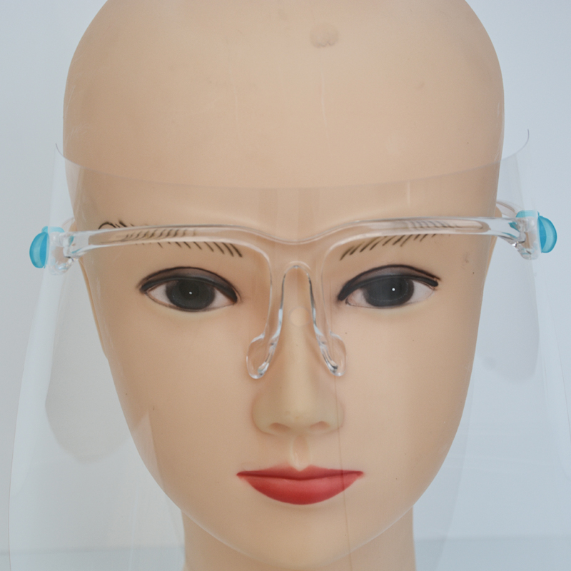Cserélhető anti-köd tiszta arcfröccs szemüveg Face Guard PET arcvédő főzéshez
