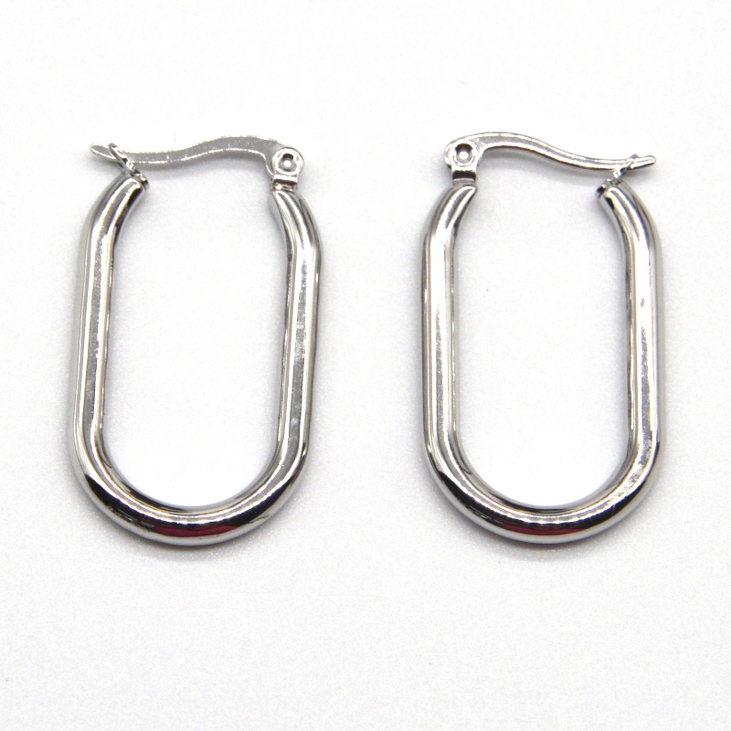 Kerek fülbevalók női lányok gyönyörű ékszer ajándékok hipoallergén Kína Ruifanbao ékszerfeldolgozó gyár