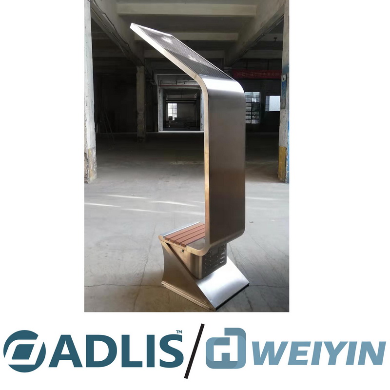 Többfunkciós nagyfelbontású hirdetések: Nappali Bench Smart City