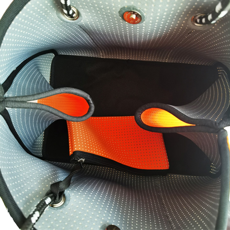 Tartós lager kapacitás strand neoprén tote táska