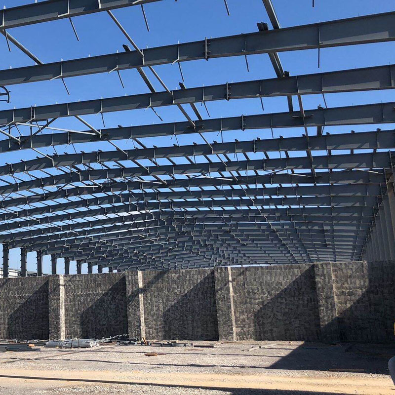 Nagykereskedelmi testreszabott ipari acélszerkezet sorozatú épület műhelyraktár