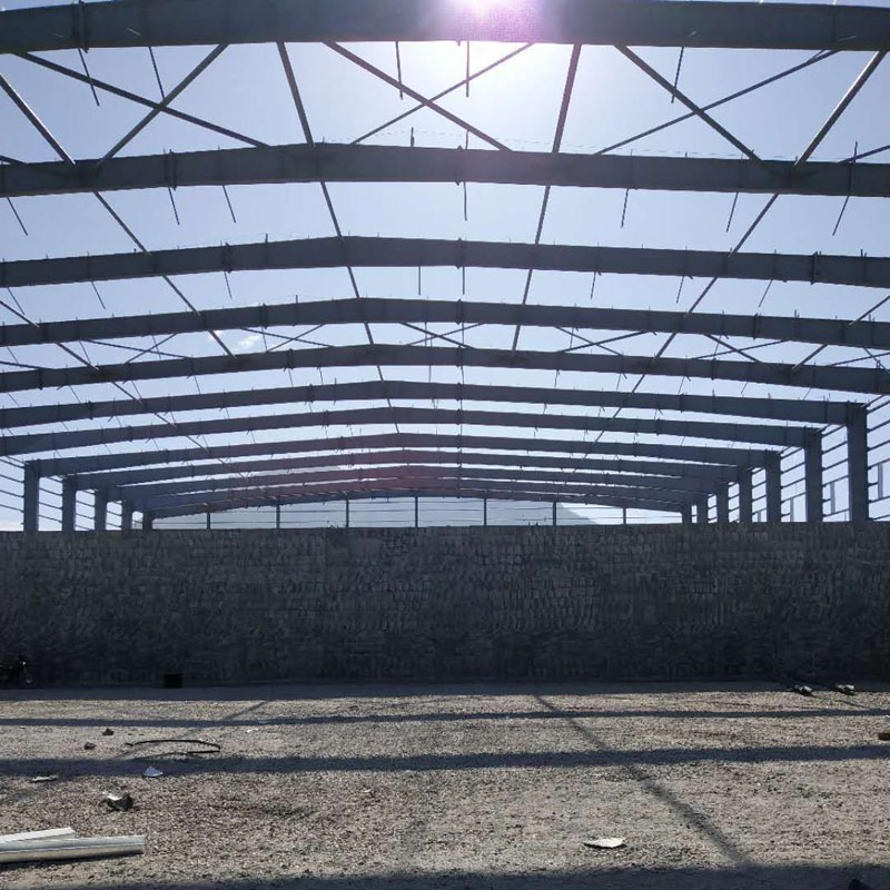 Nagykereskedelmi testreszabott ipari acélszerkezet sorozatú épület műhelyraktár