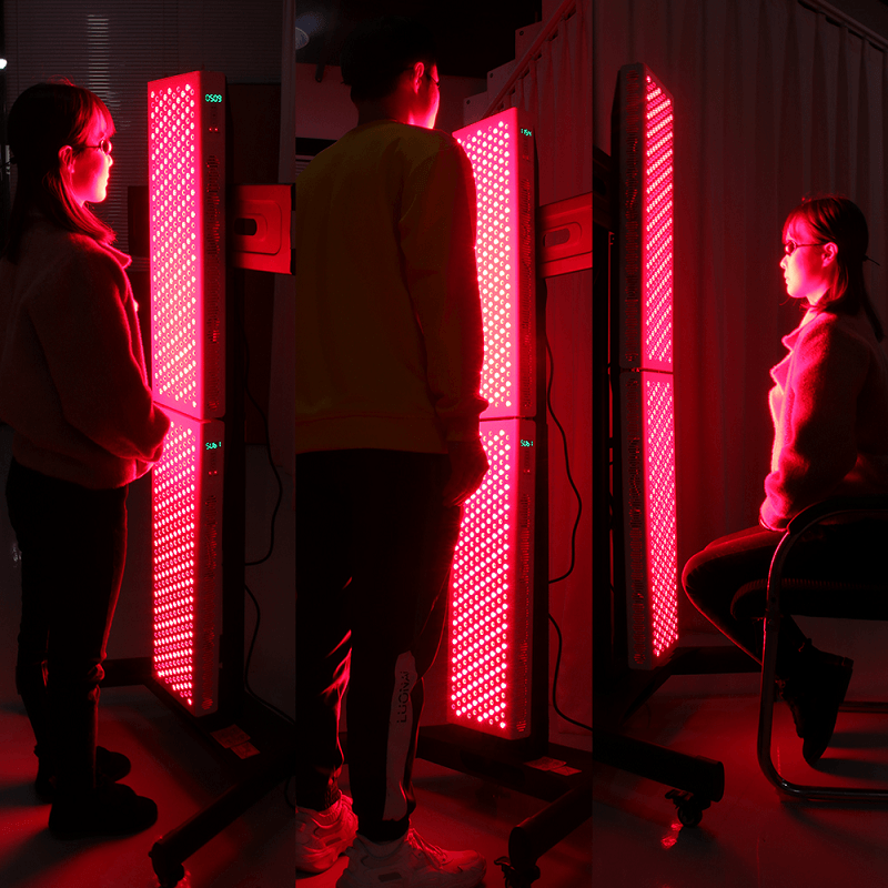 RD1500X2 Függőleges varrás 850nm teljes testvörös és infravörös sugárterápia az FDA gyógyászati minőségű eszközöknél