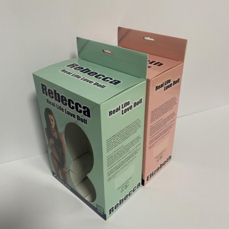 Egyedi vastagítás és keményítés, ablakcsomagolási doboz, hullámpapír csomagoló doboz, összecsukható karton