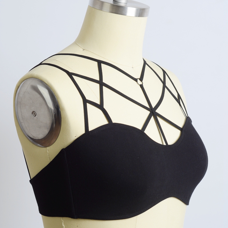 GA-5526PLUS Horgolt Daisy Longline BRALETT