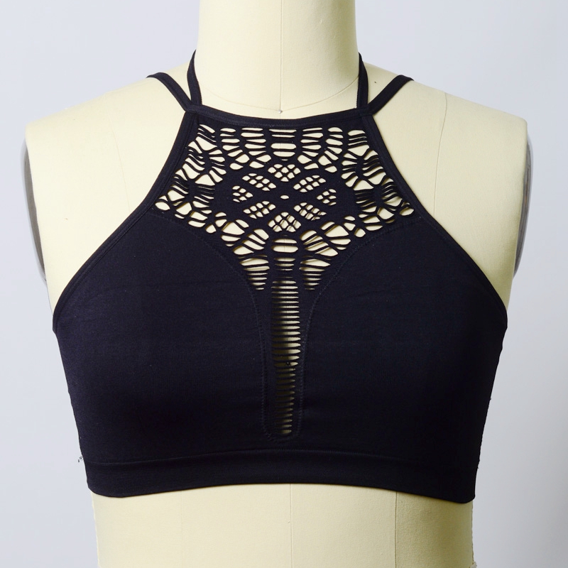 GA-5341PLUS Seamless High Neck Strappy Vissza Brami Plus