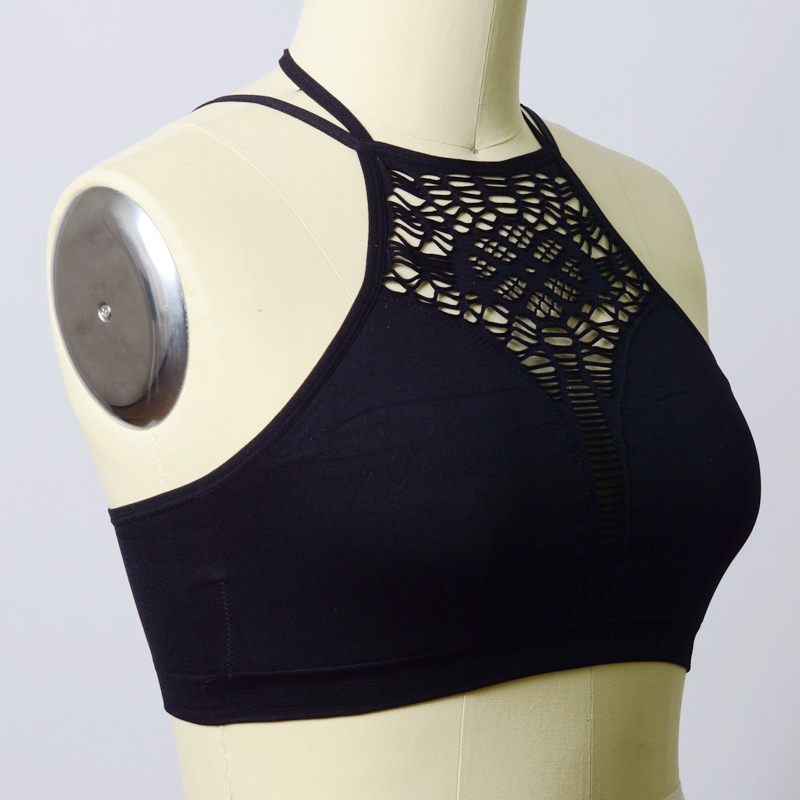 GA-5341PLUS Seamless High Neck Strappy Vissza Brami Plus