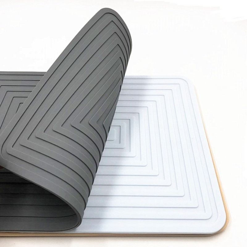 Téglalap alakú hullámos edényszőnyeg