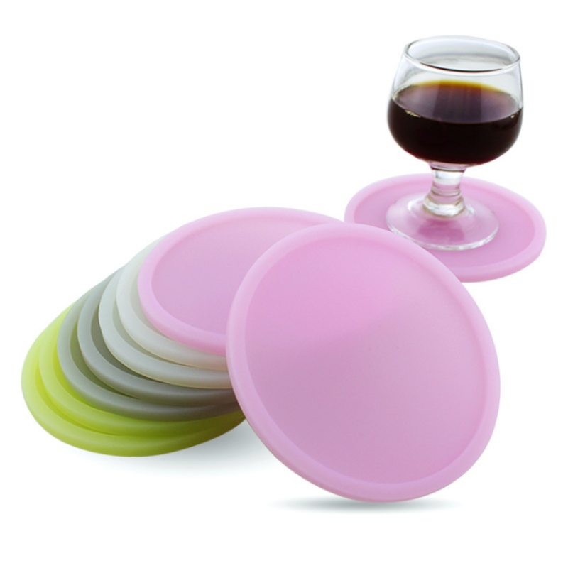 10 kerek vastag világító alátét