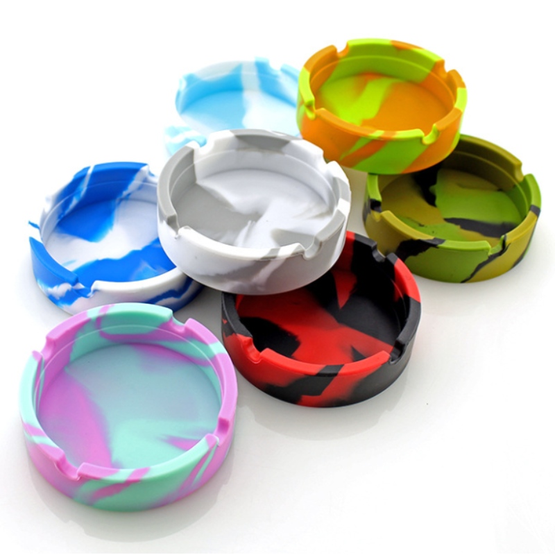 Kerek álcázó hamutartó