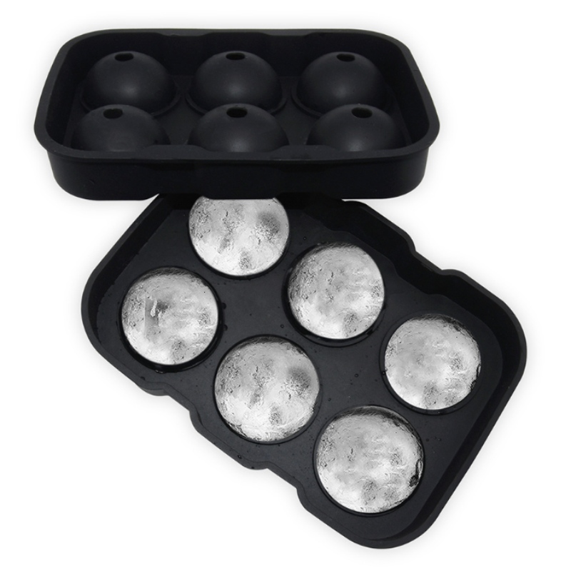 Speciális jégmodell 10 színes spot whiskyhez, 6 lyukú jégkorong formához, vízálló jégkészítőhöz