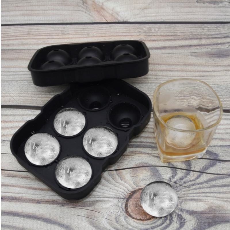 Speciális jégmodell 10 színes spot whiskyhez, 6 lyukú jégkorong formához, vízálló jégkészítőhöz
