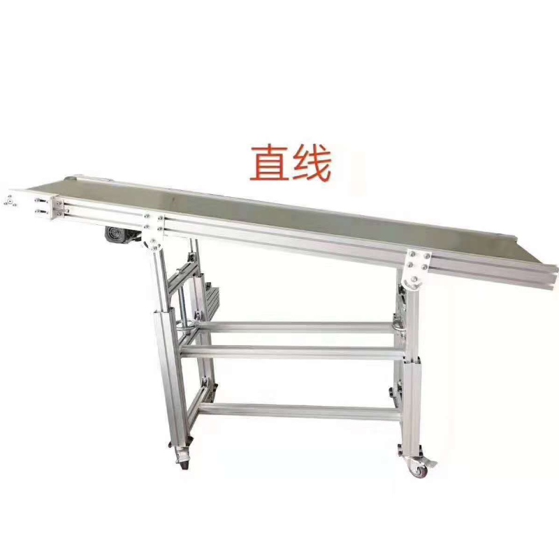 Fröccsöntő gép összeszerelő sora alumíniumötvözet szállítószalag műhely szállítószalag húzózsinór magasságú emelőszalag