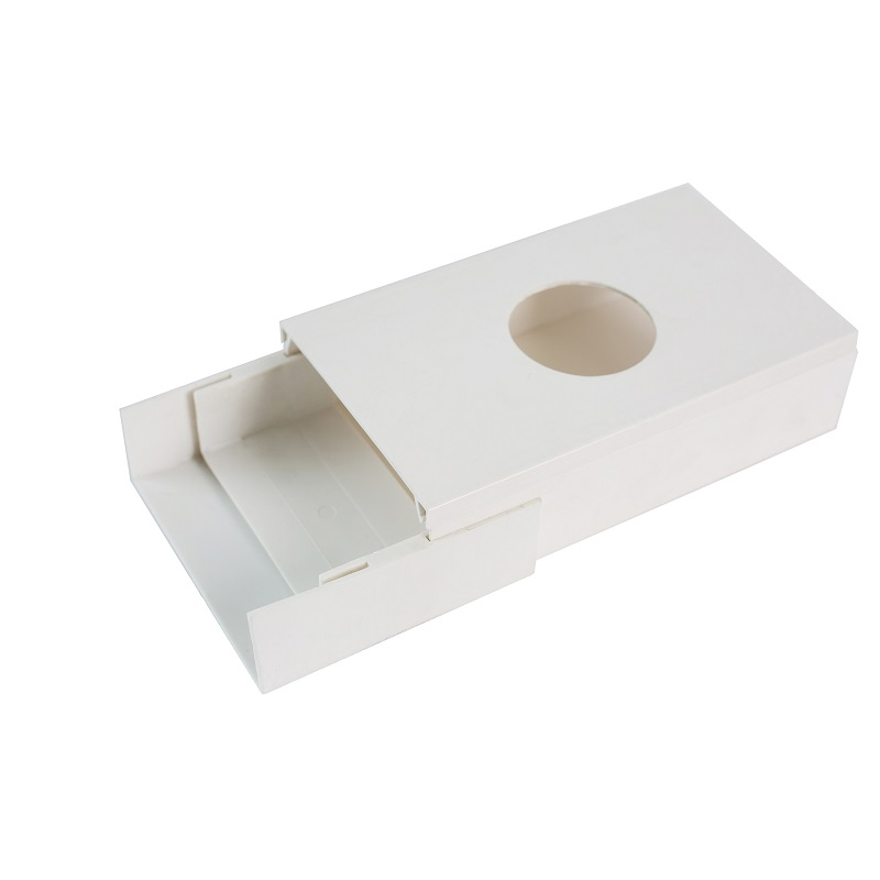 PVC groover profil PVC-növény, amely a PVC hidroponikus csatornáját termeszti az üvegházhatású növénytermesztéshez