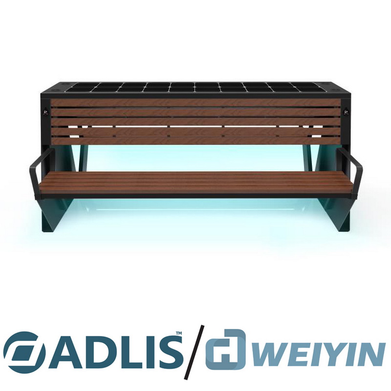 A legújabb dizájnú WPC ülések a legjobb minőségű USB-töltő intelligens padot